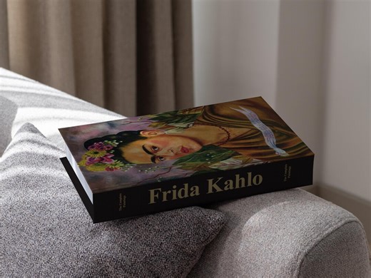 Frida Kahlo Decorative Faux Book Box With Hidden Storage for Coffee Table, Bookshelf, Mantel Decor | Photo, Keepsake storage - Etsy