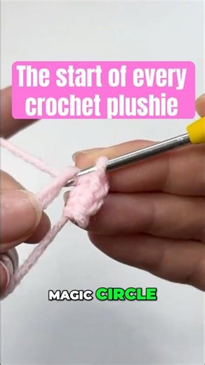 Easy Single Crochet Tutorial INSIDE Magic Circle! #beginnercrochet