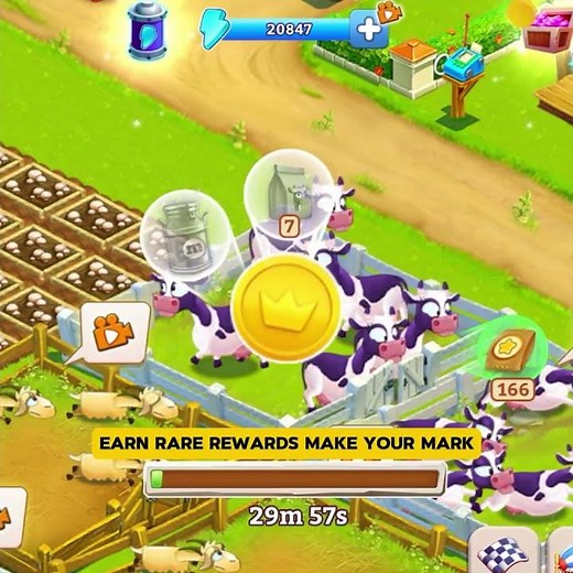 Golden Farm | Tap & Harvest in 30 Sec 🌻 #shorts #farminggame #gameplay