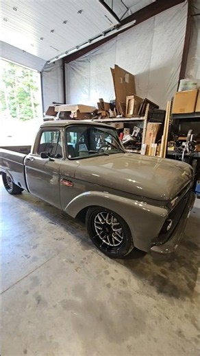 This 66 F100 on QA1 Suspension is Insane #f100 #qa1suspension #trucklife