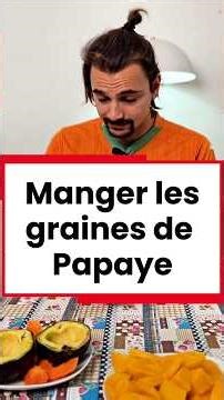 You should eat papaya seeds #papaya #health #fruits #naturalhealth