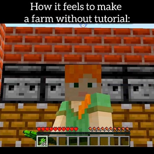 Minecraft Automatic Sugarcane Farm 🌱 Infinite Sugarcane Using Observer & Piston! 🔥 #minecraft