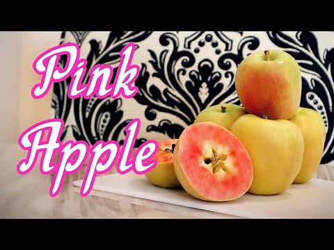 PINK APPLES! - Why This Special Apple is PINK Inside (Hidden Rose Apple) - Weird Fruit Explorer