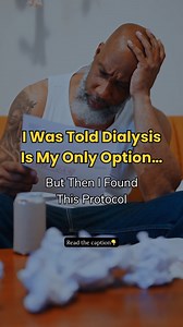Imagine being told your kidneys are failing… and there’s nothing more to do but wait for dialysis. That was her story. Until she tried a natural protocol that has changed the lives of thousands. 🌱 It's not magic. It’s a holistic, step-by-step system that supports kidney health, helps reduce creatinine, and improves GFR — even in later stages. ➡️ Learn more here: https://bit.ly/m/kidneycoach #dialysis #kidneyfailure #KidneyDiseaseSolution #kidneydisease #kidneydiseasewarrior #kidneydiseasetreatm