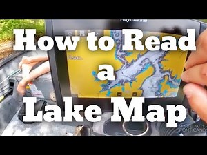 How to Read a Lake Map to Find Fish - Fishing