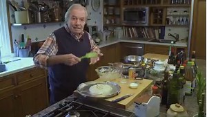 Good morning. Since today is St. Patrick’s Day, I thought perhaps this easy Soda Bread recipe would be helpful. Perhaps not entirely traditional, but very easy and quite good. I hope you try it with your family and have a good day. Be well. -JP | Jacques Pépin