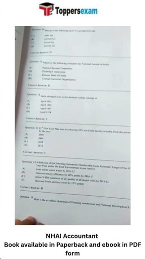 Nhai accountant question bank book, nhai accountant books in pdf downloadable #nhai #books