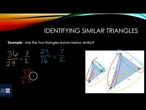 Identifying Similar Triangles