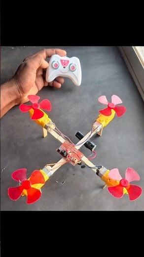 Mini RC drone simple homemade Mini remote control DIY
