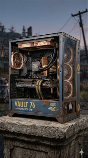 Which Fallout Custom PC Build is Your Favorite ☢️💻 Ai