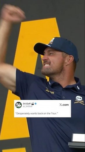 Bryson DeChambeau is the people’s champion 🏆 #shorts