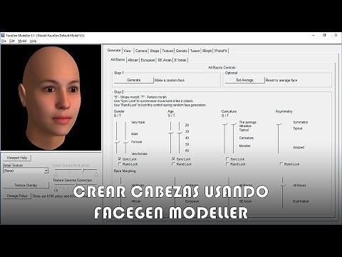 Create Model Heads with Facegen Modeller