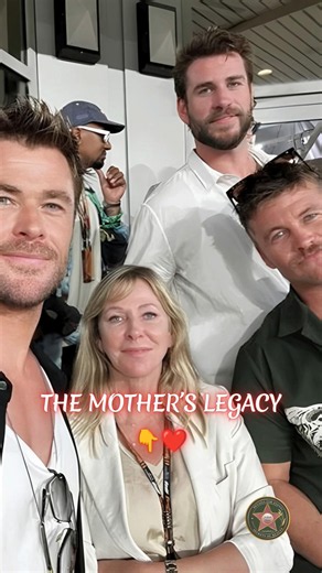 The Woman Behind the Hemsworth Dynasty... ❤️🤫 #chrishemsworth #family #shorts