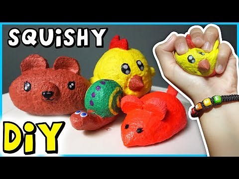 Slow-Rising DIY Squishy from Homemade Puffy Paint | SquishBatch #2