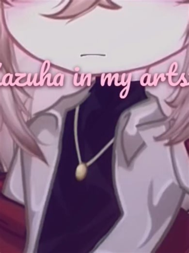 Celebrating Kaedehara Kazuha in Gacha Art Style