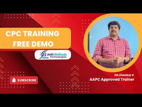 🎓 FREE CPC Medical Coding Demo Class | Joshi Medicode Technologies