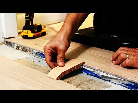 How to Fix Wide Flooring Gaps: Professional Transition Tips