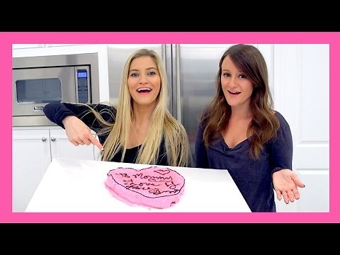 HOW TO BAKE A MOTHERS DAY CAKE! | iJustine
