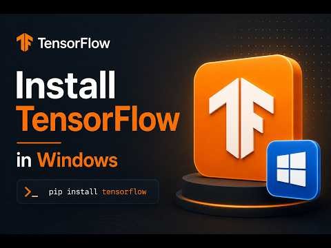 Install TensorFlow Using pip | Python Tutorial