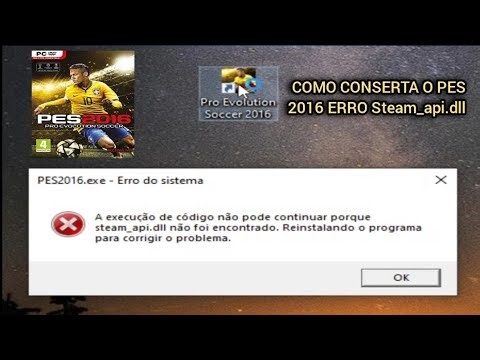 PES 2016 PC ERROR Steam_api.dll HOW TO FIX