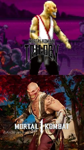 BARAKA Special moves comparison MKT vs MK1 #mortalkombat #game #mk #mk1