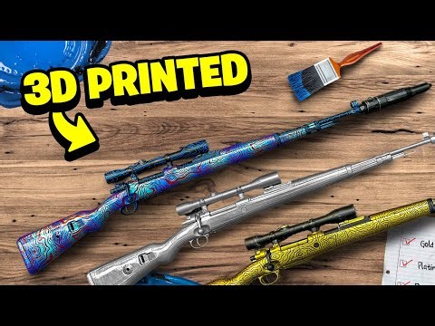 I Made EVERY Kar98 MASTERY Camo In Real Life