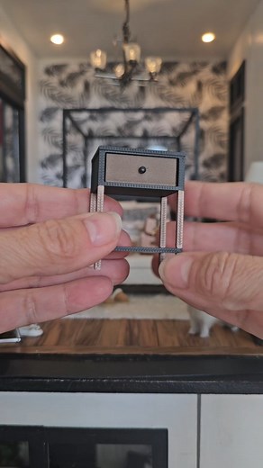 Check out @bambulab_official new H2D 3d printer!! Not only is it huge, but it has dual nozzles for faster multiple color prints and it's also a laser and cutter! 😯Stay tuned to see the rest of the features of this awesome machine 😁 #miniatures #dollhouse #dollhouseminatures #design #bambulab #bambulabh2d | Simply Living Mini Designs