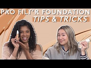 FENTY BEAUTY PRO FILT'R FOUNDATION TIPS AND TRICKS