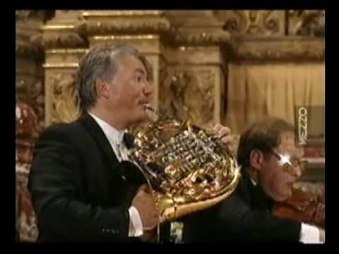 Bruno Schneider French horn Mozart Quintet Last Movement