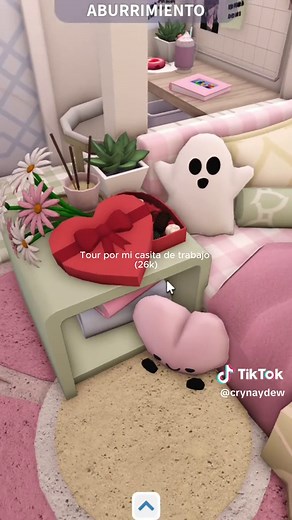 Tour por mi casita de trabajo en Bloxburg