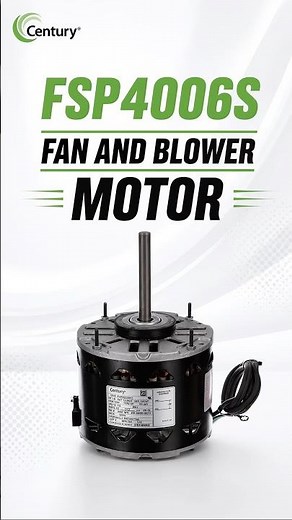 Century FSP4006S Fan & Blower Motor | PSC HVAC Motor | Authorized Distributor | KPaul-Veteran Owned