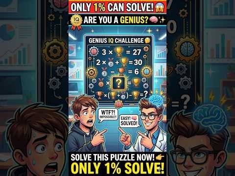 IQ Test Genius Can Solve This IQ Test Puzzle #puzzle Part 2
