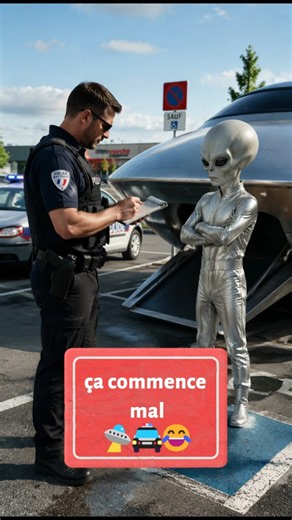 First contact fail 👽👮😂 #comedy #shorts #extraterrestrial #alien #foryou