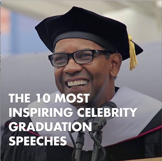 You don't need to be a recent grad to get inspired by these celebrity commencement speeches! Read more: http://trib.al/qp9dz6z | Health