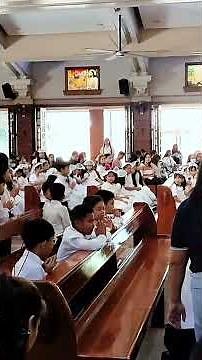 First Holy Communion 🤍 Receiving Jesus for the first time 💕