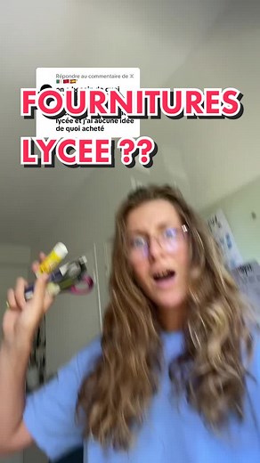 Conseils pour les fournitures scolaires au lycée
