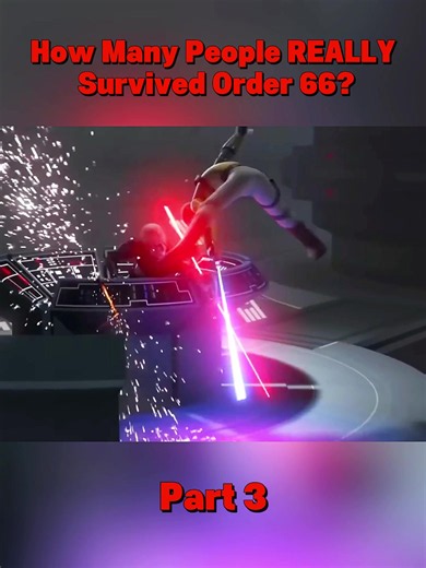 How Many People REALLY Survived Order 66? Part 3#usa #fyp #foryoupage #starwars