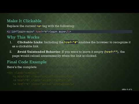 How to Fix the Link Not Being Clickable in Your Button Overlay