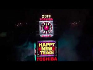 2018 New Year's Eve Ball Drop New York