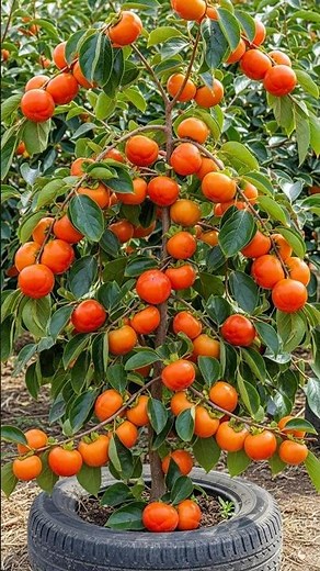 How To Grow Persimmon Trees From Fruit #fruit #grow #grafting #persimon