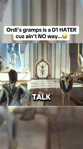What did the sentients do to him??… Cuz Bro’s been hating since the start of the quest 😂 | #warframe #fyp #funnymemes #warframecommunity #laughs