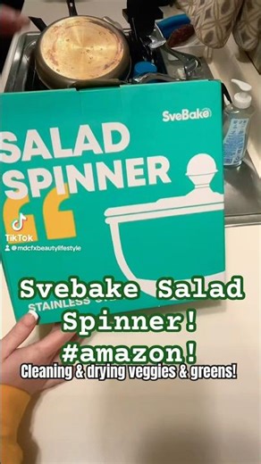 #svebake SALAD spinner will make garden harvests so much easier! #gardening #saladspinner #garden