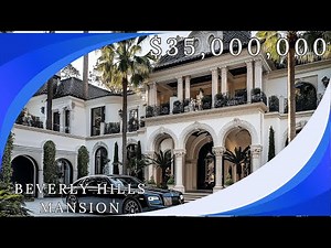 $35,000,000 Luxury French Mansion in Beverly Hills | LUXURY HOUSE TOUR
