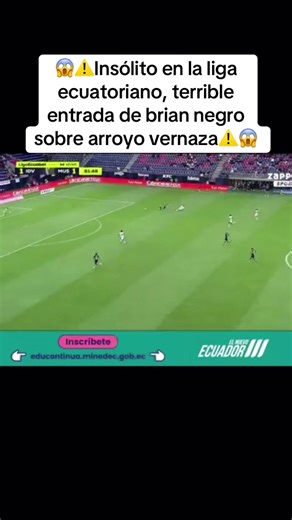 Terrible Lesión en la Liga Ecuatoriana: Brian Negro y Arroyo