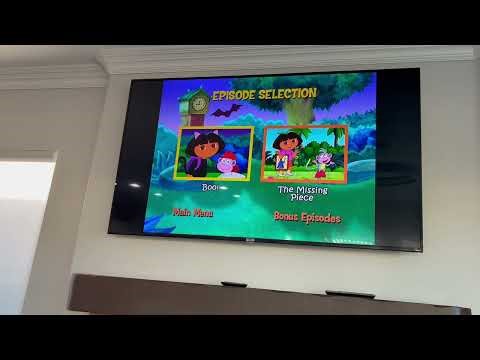Dora the Explorer Dora's Halloween 2009 DVD Menu Walkthrough