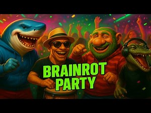Meme Br - Brainrot Party x Party Tunes (Brainrot Song Cover)
