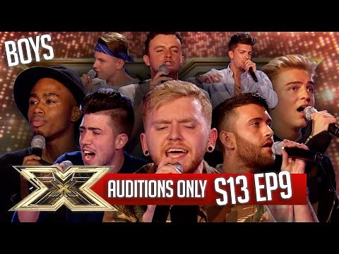AUDITIONS ONLY - 6 CHAIR CHALLENGE - BOYS! | SERIES 13 | EPISODE 9 | The X Factor UK