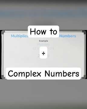 How to Divide Complex Numbers Example