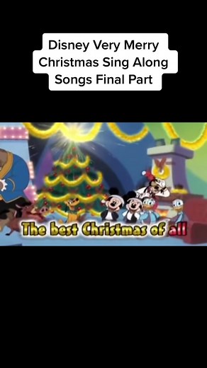 Disney Very Merry Christmas Sing Along Songs Finale