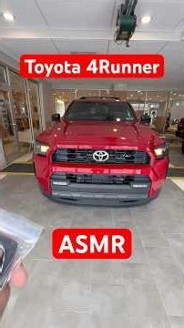 2026 Toyota 4Runner TRD Off-Road Premium in Supersonic Red #toyota #4runner #carreview #asmr #suv